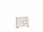 Komoda ADRK Furniture LEN03, balta