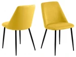 Valgomojo kėdės, Ines, 4 vnt., geltona