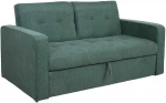 Sofa bed JORGE 2-seater, žalias