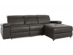 Trivietė sofa Loft Rayland, ruda