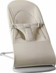 BabyBjorn Bliss - vaikiškas gultas | Austas Light rusvai gelsvas Jersey Tri Fabric