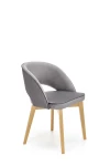 MARINO chair, color: velvet - MONOLITH 85 (light pilkas)