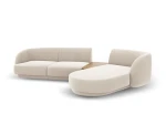 Modulinė sofa Micadoni Miley, balta