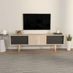 TV staliukas Kalune Design TV stalas Ecrin - Oak, Juodas