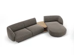 Modulinė sofa Micadoni Miley, ruda