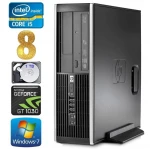 HP 8100 Elite SFF i5-750 8GB 1TB GT1030 2GB DVD WIN7Pro