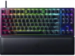 Razer Huntsman V2 Tenkeyless  Optical Gaming Keyboard  RGB LED light  Nordic  Black  Wired  Clicky Purple Switch