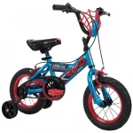 Vaikiškas dviratis Huffy Marvel Spider-Man 72169W, 12", mėlynas