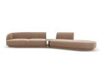 Modulinė sofa Micadoni Miley, ruda