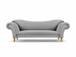 Sofa Windsor & Co Juno, 236x96x86 cm, pilka/aukso
