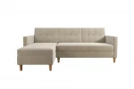 Sofa-lova Dorel Home Hartford, smėlio spalvos