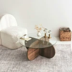 Kalune Design Kavos staliukas Bubble - Walnut