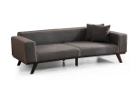 Sofa Asir Leon, pilka