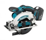 Makita DSS610RTJ Akumuliatorinis diskinis pjūklas, 18 V, 2x 5,0 Ah Li-ion, 57 mm, ø165x20mm 24T, 3,5kg, MAKPACK