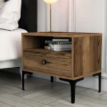 Kalune Design Naktinis staliukas Lizbon 532 - Walnut