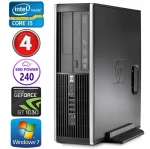 HP 8100 Elite SFF i5-750 4GB 240SSD GT1030 2GB DVD WIN7Pro