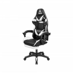 Kruger & Matz GX-150 žaidimų kėdė Juodos ir baltos spalvos