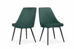 2-jų valgomojo kėdžių komplektas Loft24 Natascha, žalias