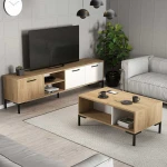 TV staliukas Kalune Design Svetainės baldų rinkinys Set 1594-2084