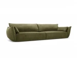 Sofa Vanda, 4 sėdimos vietos, žalia