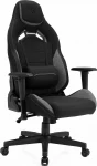 Žaidimų kėdė Sense7 Vanguard fabric Gaming Chair, Juoda-pilka