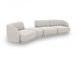 Modulinė sofa Micadoni Miley, balta