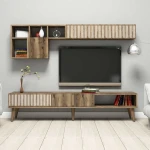 TV staliukas Kalune Design Televizoriaus spintelė Milan - Walnut