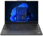 Nešiojamas kompiuteris Lenovo Nešiojamasis kompiuteris ThinkPad E16 G2 21M5001YPB W11Pro 7535HS/16GB/512GB/AMD Radeon/16.0 WUXGA/Juodas/1YR Premier palaikymas + 3YRS OS + CO2 poslinkis