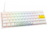 Ducky One 2 Pro Mini Baltas Edition Klaviatūra žaidimams, RGB LED - Cherry Raudona (US)