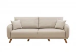 Sofa-lova Asir Hera, smėlio spalvos