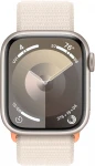 Apple Watch Series 9 GPS + Cellular 45mm Starlight Aluminium Case with Starlight Sport Loop - MRMA3ET/A