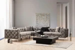 Hanah Home Kampinė sofa Como Left - Anthracite