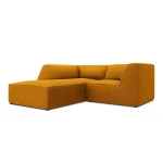 Sofa Micadoni Ruby, 186x180x69 cm, geltona