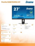 Monitorius Iiyama XUB2763HSU-B1 27IN FHD/27IN ETE IPS Žalias CHOICE 1920X1