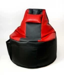 Player sack Sako pouffe juodas-red XXL 130 x 90 cm