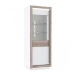 Vitrina Forte Canne CQNV711LB, balta