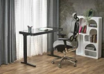 B52 desk with adjustable height, juodas