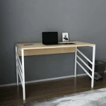 Kalune Design Darbo stalas Josephine - Baltas, Oak