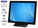 Automagnetola Nvox 17cali vga hdmi jutiklinis monitorius 12v 230v led