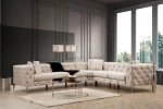 Hanah Home Kampinė sofa Como Right - Ecru