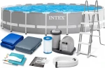 Intex *****Baseinas stelaż.Prism 610x132 pompa 220V 26756NP