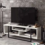 TV staliukas Kalune Design TV stalas Asal (120) - Baltas, Juodas