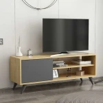 TV staliukas Kalune Design Televizoriaus spintelė Venga - Oak, Anthracite