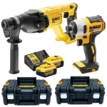 DEWALT COMBO SET 18V DCK2023M2T (DCH133 + DCF787) 2x4.0Ah