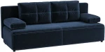 Sofa bed MUNICH with storage box, dark mėlynas