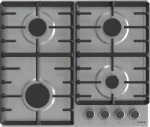 Kaitlentė Gorenje | Hob | G642ABX | Gas | Number of burners/cooking zones 4 | Rotary knobs | Nerūdijantis plienas