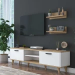 TV staliukas Kalune Design Televizoriaus spintelė M48 - 1043 - Walnut