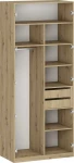 FLEX - K5 corps for the MODULAR WARDROBE SYSTEM - artisan oak