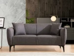 Hanah Home 2 vietų sofa Belissimo - Dark Pilkas