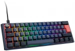 Ducky One 3 Cosmic Mėlyna Mini Klaviatūra žaidimams, RGB LED - MX-Ergo-Clear
